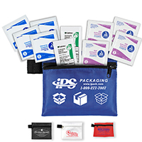 10 Piece Healthy Antiseptic Pack in Zipper Pouch Limit